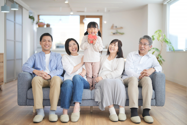 5人暮らしの事例